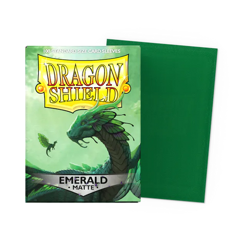 Dragon Shield - Matte Sleeves - Standard - Emerald