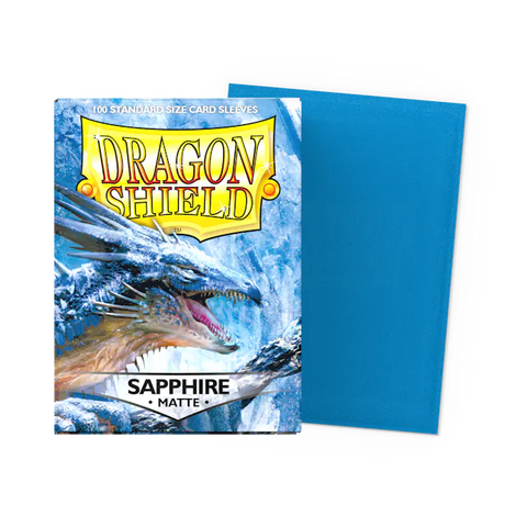 Dragon Shield - Matte Sleeves - Standard - Sapphire