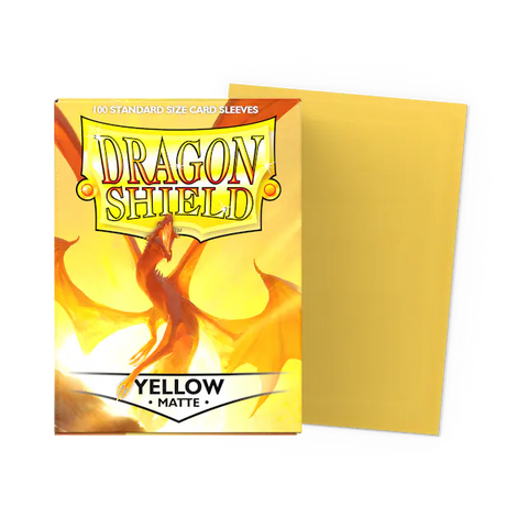 Dragon Shield - Matte Sleeves - Standard - Yellow