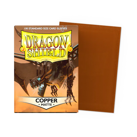 Dragon Shield - Matte Sleeves - Standard - Copper