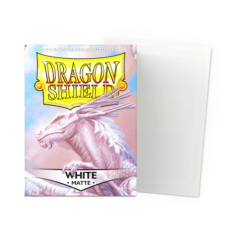 Dragon Shield - Matte Sleeves - Standard - White