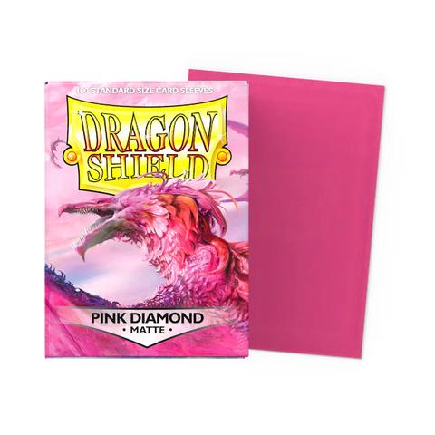Dragon Shield - Matte Sleeves - Standard - Pink Diamond