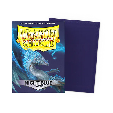 Dragon Shield - Matte Sleeves - Standard - Night Blue