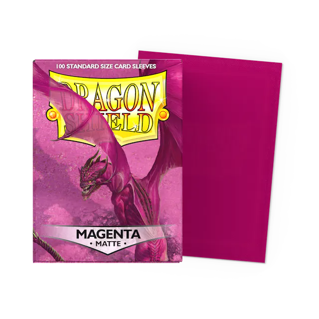 Dragon Shield - Magenta - Matte Sleeves