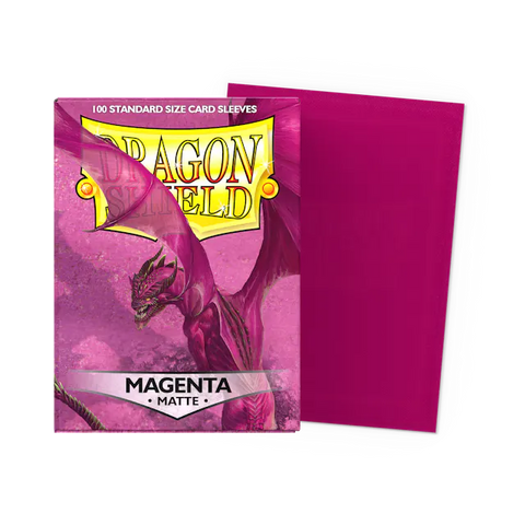 Dragon Shield - Matte Sleeves - Standard - Magenta
