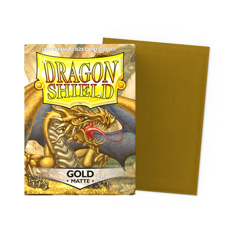 Dragon Shield - Matte Sleeves - Standard - Gold