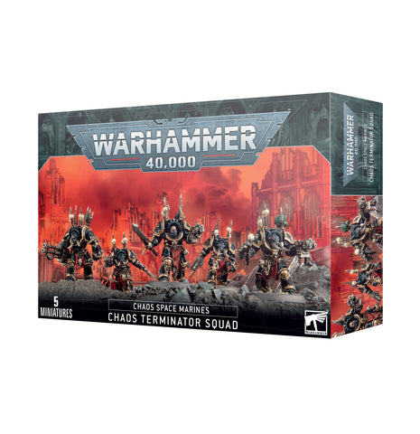 Warhammer: 40K - Chaos Space Marines - Chaos Terminator Squad