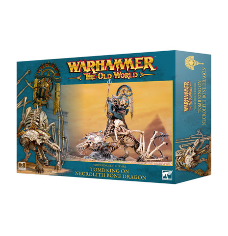 Warhammer: The Old World: - Tomb Kings of Khemri - Tomb King on Necrolith Bone Dragon