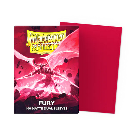 Dragon Shield - Dual Matte Sleeves - Standard - Fury