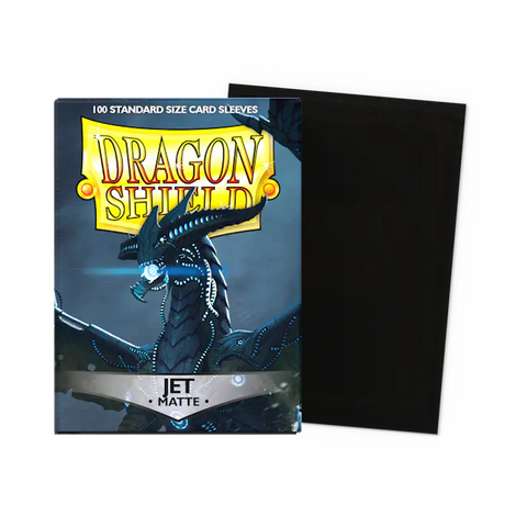 Dragon Shield - Matte Sleeves - Standard - Jet