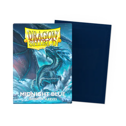 Dragon Shield - Matte Sleeves - Standard - Midnight Blue