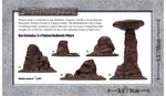 Battlefield in a Box - Mars Badlands - Pillars