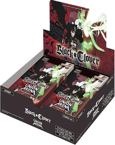 Union Arena - Black Clover - Booster Display