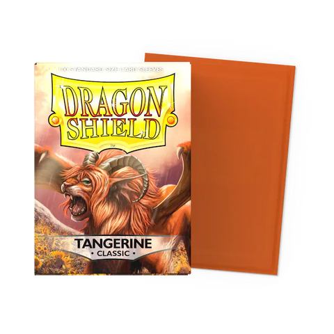 Dragon Shield - Classic Sleeves - Standard - Tangerine