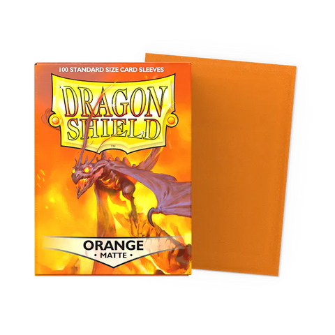 Dragon Shield - Matte Sleeves - Standard - Orange