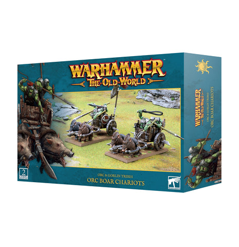 Warhammer: The Old World - Orc Boar Chariots