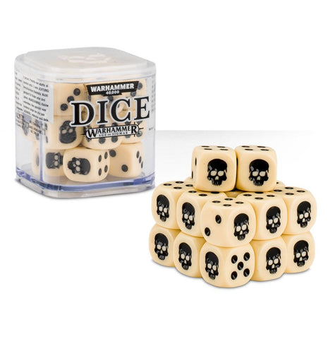 Warhammer - Dice Cube - Ivory