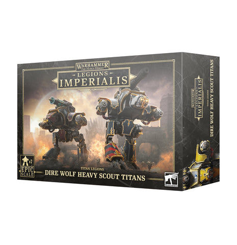 Warhammer: Legions Imperialis - Titan Legions - Dire Wolf Heavy Scout Titans