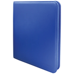 Ultra PRO - 12-pocket Zippered Binder - Vivid Blue