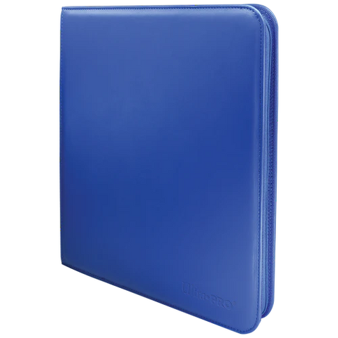 Ultra PRO - 12-pocket Zippered Binder - Vivid Blue