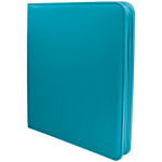 Ultra PRO - 12-pocket Zippered Binder - Vivid Teal