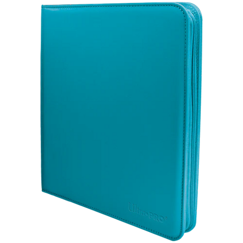 Ultra PRO - 12-pocket Zippered Binder - Vivid Teal