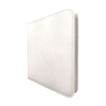 Ultra PRO - 12-pocket Zippered Binder - Vivid White