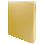 Ultra PRO - 12-pocket Zippered Binder - Vivid Yellow